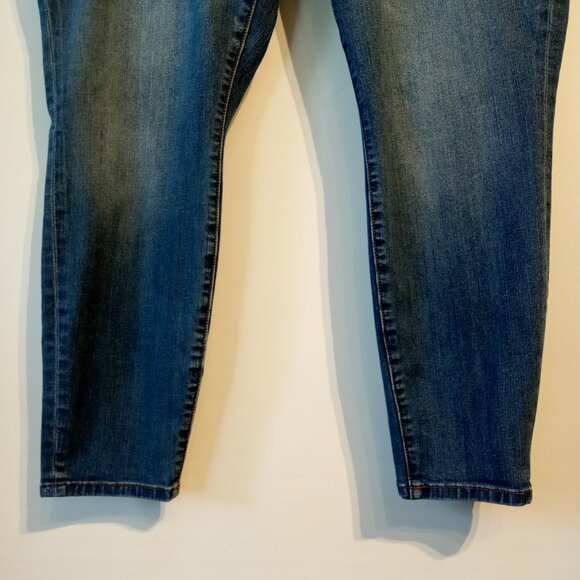 Kut from the Kloth Jeans 16W CONNIE Cropped Skinny Ankle Stretch Med Wash - Picture 2 of 14